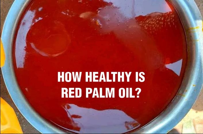 Is Red Palm Oil Healthy? A bowl of freshly extracted red palm oil