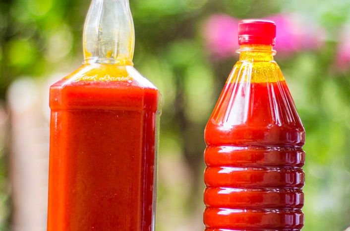 Freshly extracted and The many Uses of Red Palm Oil